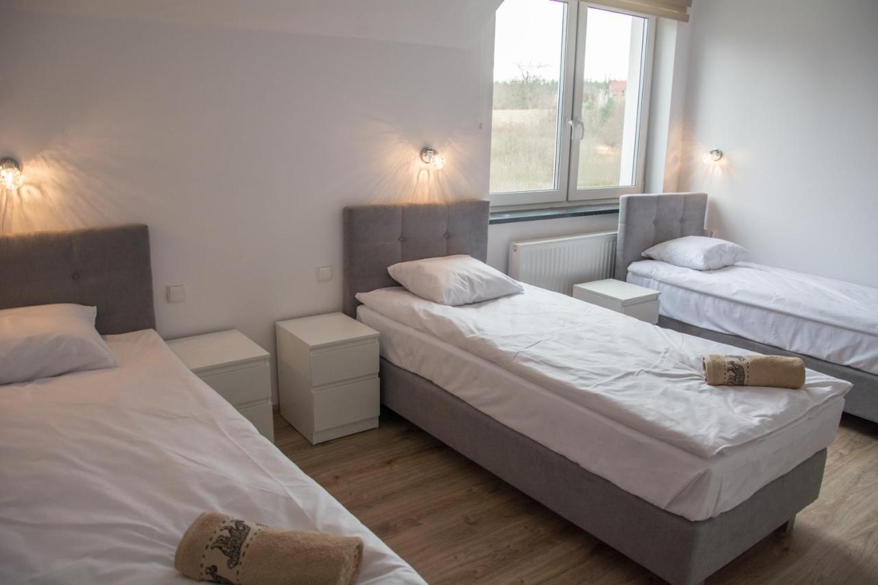 Checz Goscinna- Pokoje,Sauna,Jacuzzi, Sala Konferencyjna Grzybno Exteriör bild